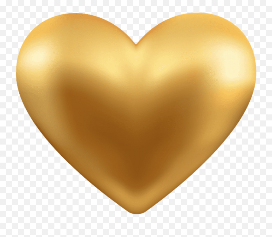 Brown Heart Png Picture - Gold Heart Transparent Emoji,Brown Heart Emoji