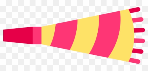 Party horn Birthday - congrat png download 512512 Free Horn Vector Emoji
