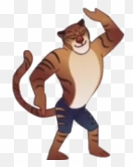 Tiger Dancer Emoji - Cartoon,Tiger Emoji