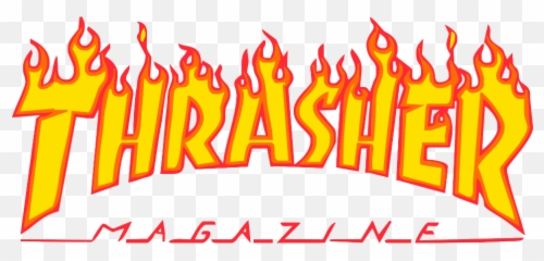 Meaning Thrasher Logo And Symbol - Clip Art Emoji,Skateboard Emoji Iphone