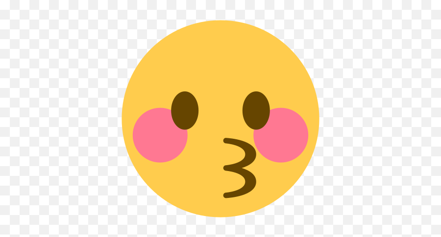 Circle Emoji,Closed Eyes Smiley Emoji