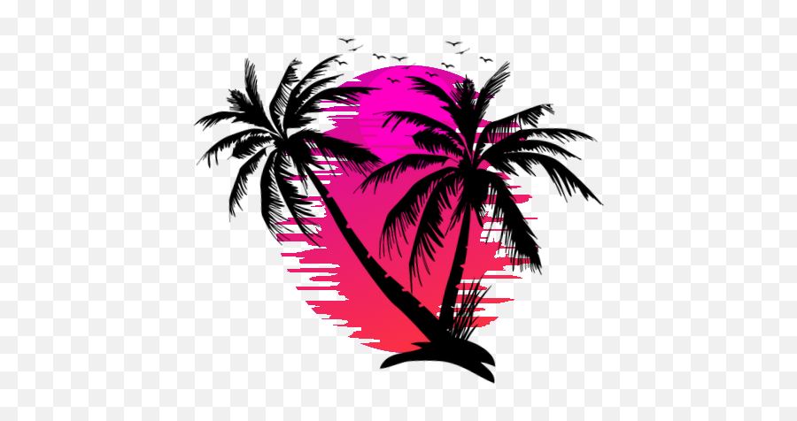 Miami Scripts U2013 Products U2013 Gta Dev Store - Island Palm Tree Silhouette Png Emoji,Miami Emoji
