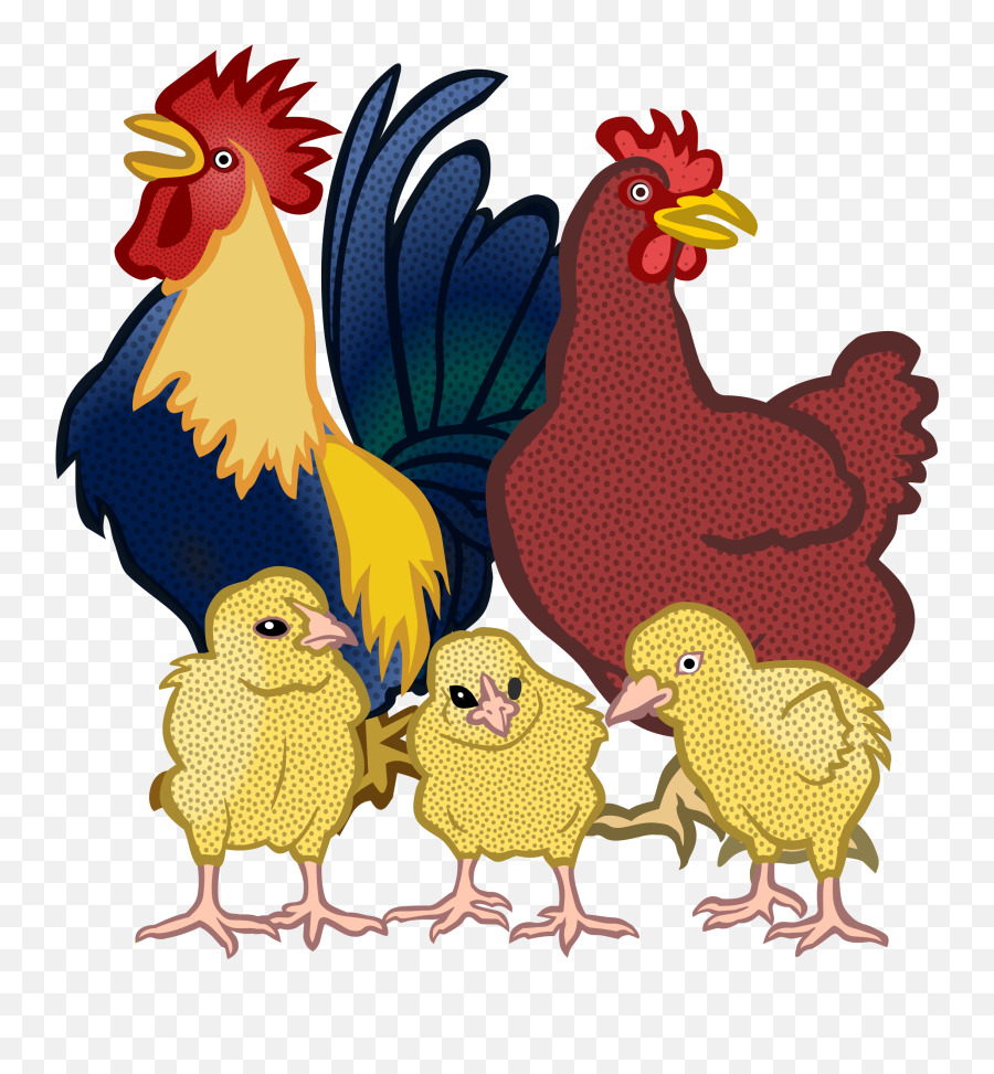 Chickens Vector Clipart Image - Chickens Clipart Emoji,Emoji Pencil Case
