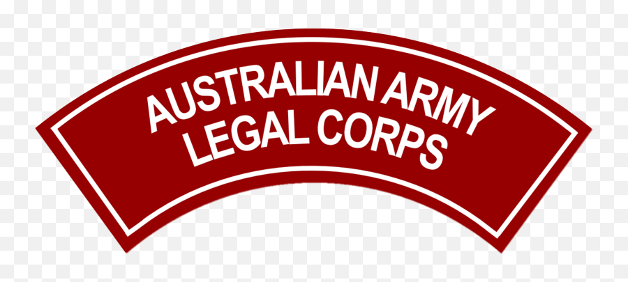 Australian Army Legal Corps Battledress Flash Border No - Clip Art Emoji,B Emoji No Background