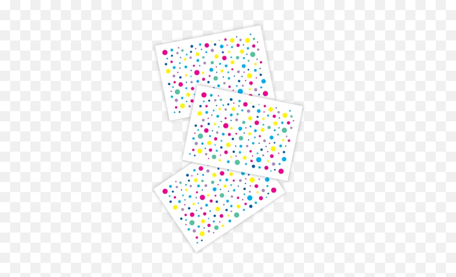 Confetti Freckles - Horizontal Emoji,Confetti Emoji Transparent