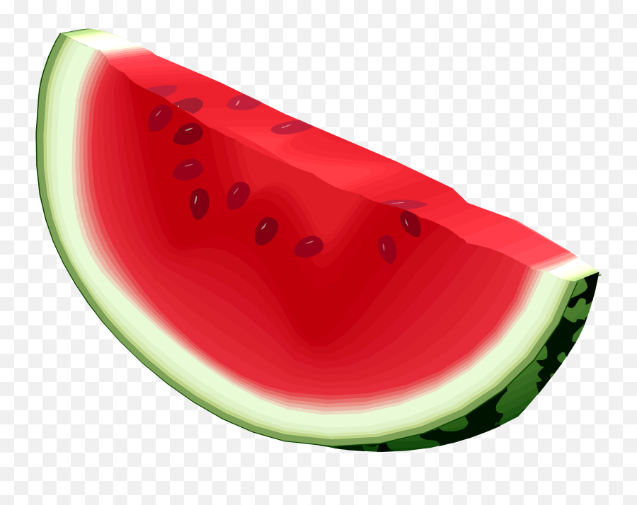 Image Cartoon Watermelon Clip Art Clipartcow 3 - Watermelon No Background Emoji,Watermelon Emoji