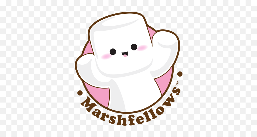 Marshmallow Logos - Cute Marshmallow Logo Emoji,Marshmello Emoticon