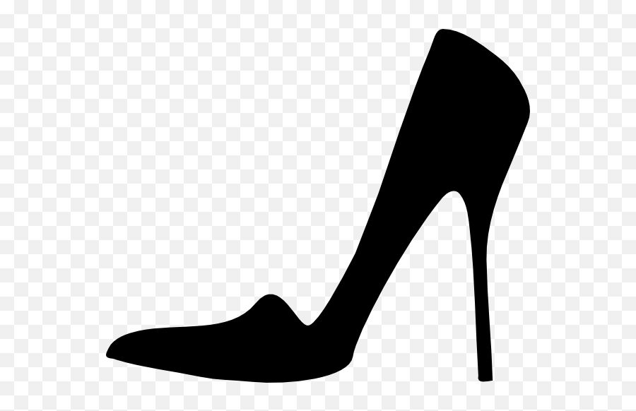 Clipart High Heel Shoes Clipartfest - Black High Heels Clipart Emoji,High Heel Emoji