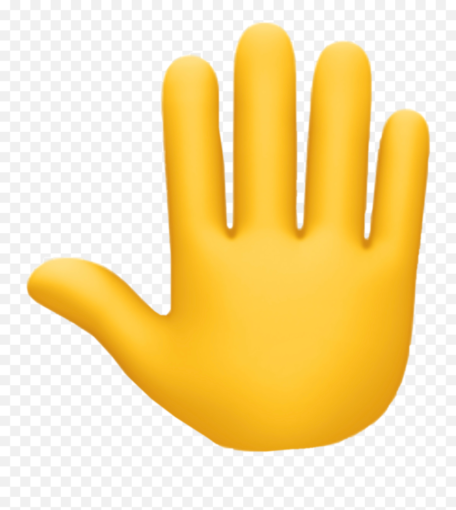 Largest Collection Of Free - Raised Back Of Hand Emoji,Three Fingers Emoji