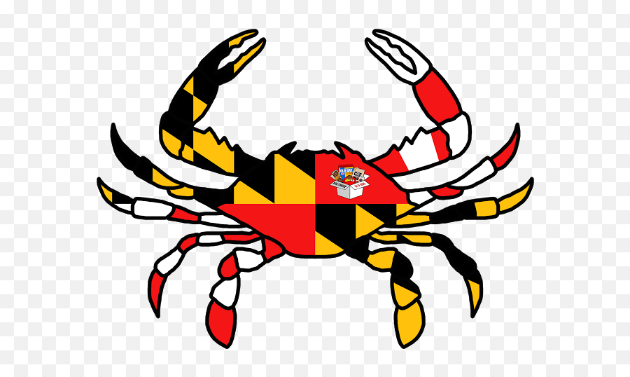 Whats In The Box Baltimore In A Box - Maryland Crab Old Bay Sticker Emoji,Maryland Emoji