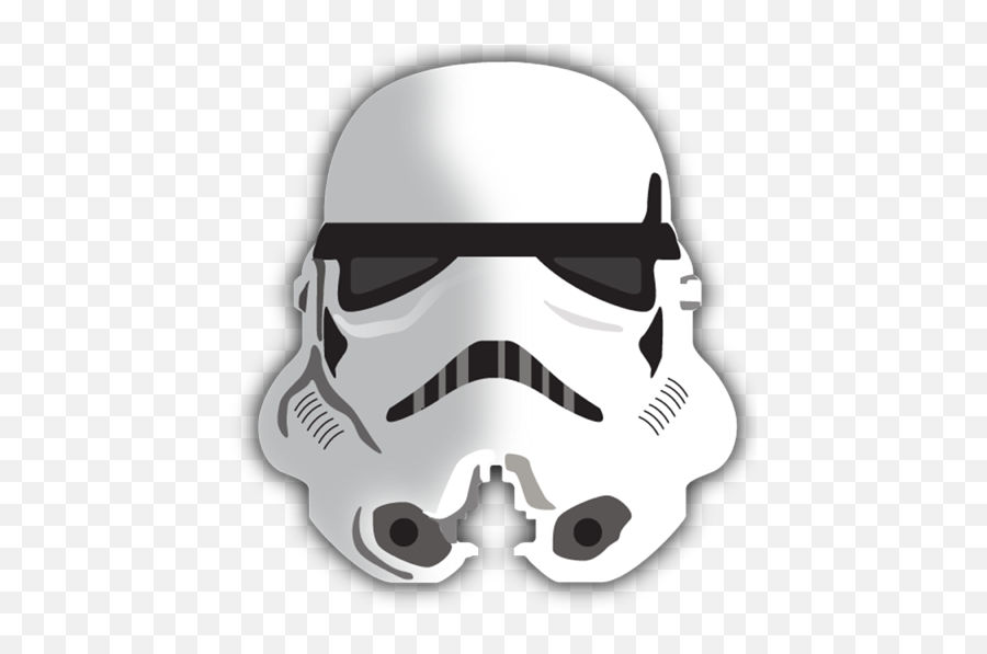 Stormtrooper Png - Storm Trooper Helmet Png Emoji,Emoji For Star Wars