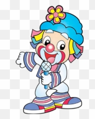 Baby Clown Clip Art - Funny Cartoon Transparent Emoji