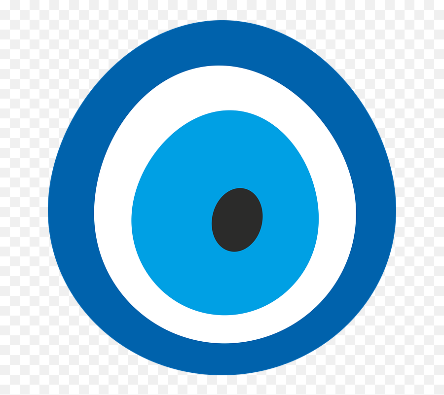 Nazar Eye Evil Blue - Transparent Evil Eye Png Emoji,Nazar Amulet Emoji