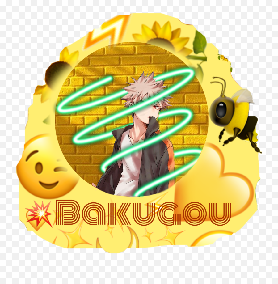 Bakugou - Clip Art Emoji,Bakugou Emoji