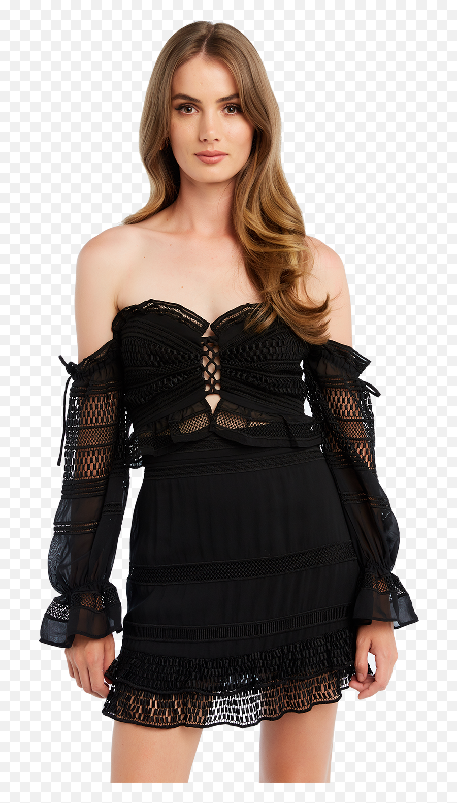 Orella Lace Skirt - Photo Shoot Emoji,Black Emoji Skirt