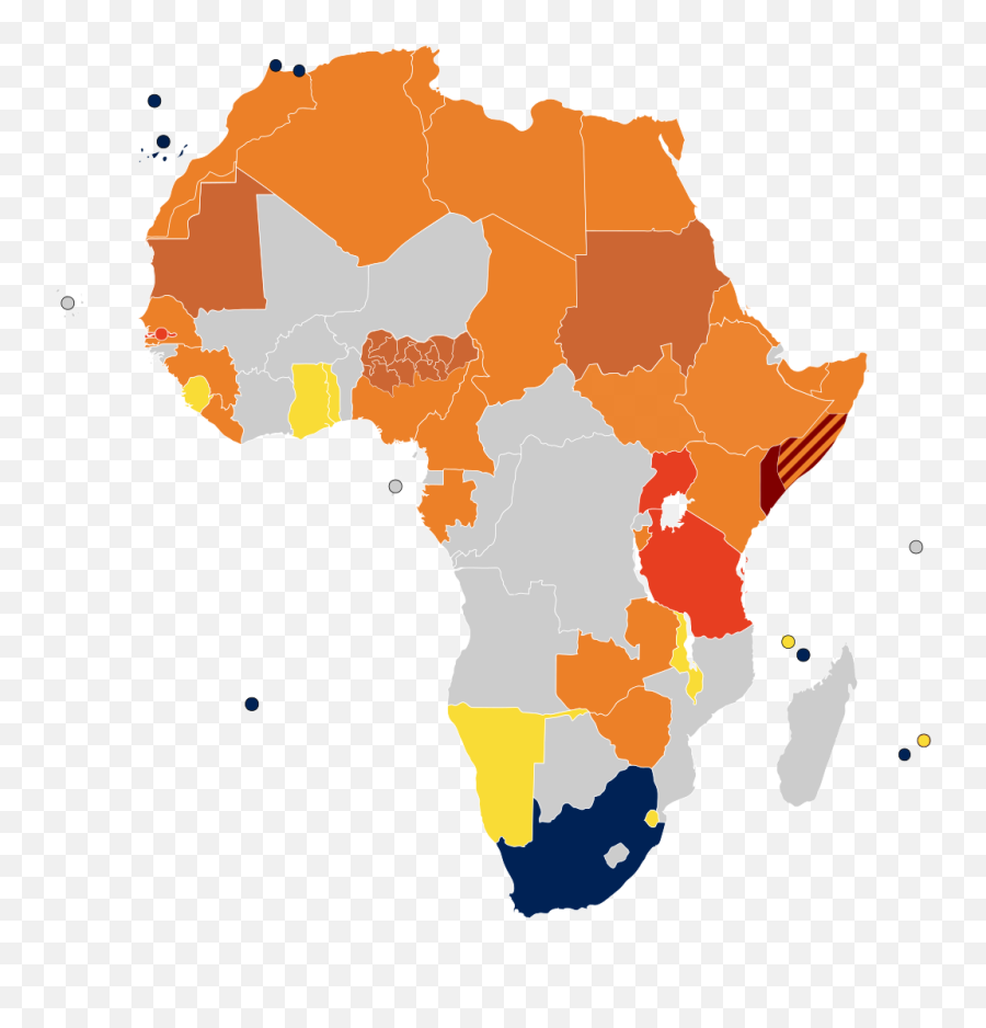African Homosexuality Laws - Africa Map Purple Emoji,Emoji Sentences Without Words