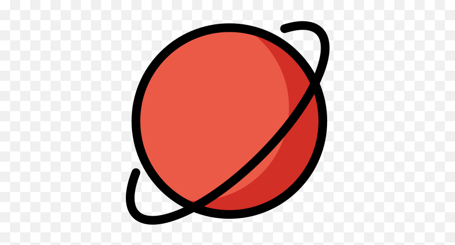 Ringed Planet - Clip Art Emoji,Emoji Planet