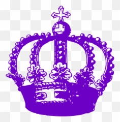 Crown Royal Purple - Transparent Queen Black Emoji