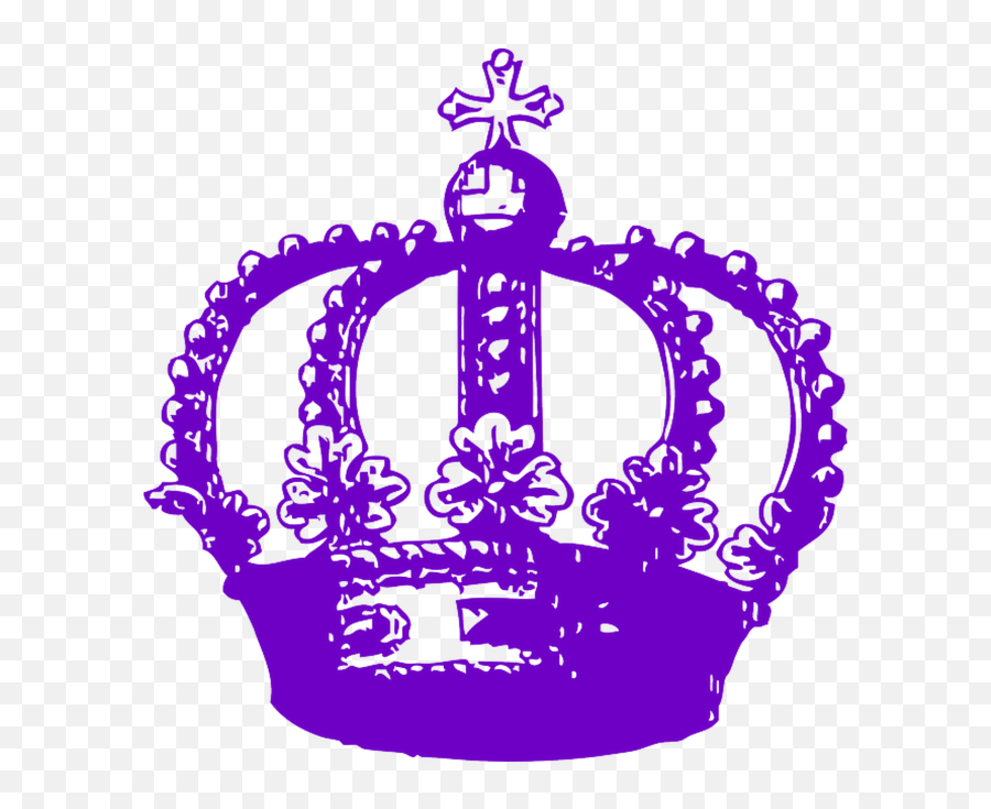 Crown Royal Purple - Transparent Queen Crown Black Emoji,King And Queen Crown Emoji