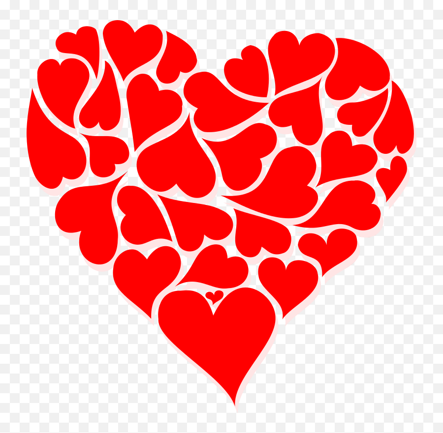 Valentine Hearts Clip Art Valentine - Valentine Heart Clipart Emoji,Silver Fox Emoji