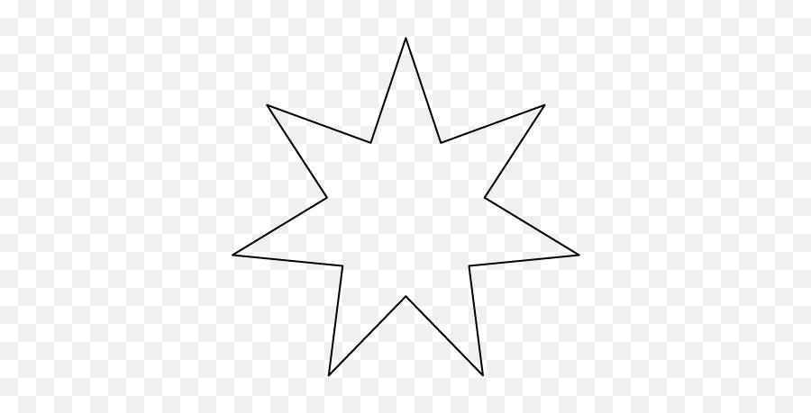 Vector Sparkles 4 Pointed Star - Seven Pointed Star Australian Flag Emoji,Six Pointed Star Emoji