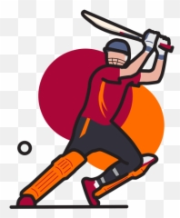 Png Transparent Ball And Bat - Transparent Background Cricket Clipart Png Emoji,Cricket Emoji