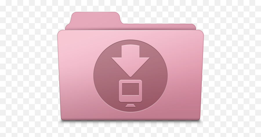 Downloads Folder Sakura Icon - Pink Download Icon Png Emoji,Sakura Emoji
