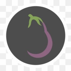 Eggplant Transparent Large Picture 2257653 Eggplant - Circle Emoji,Veiny Eggplant Emoji