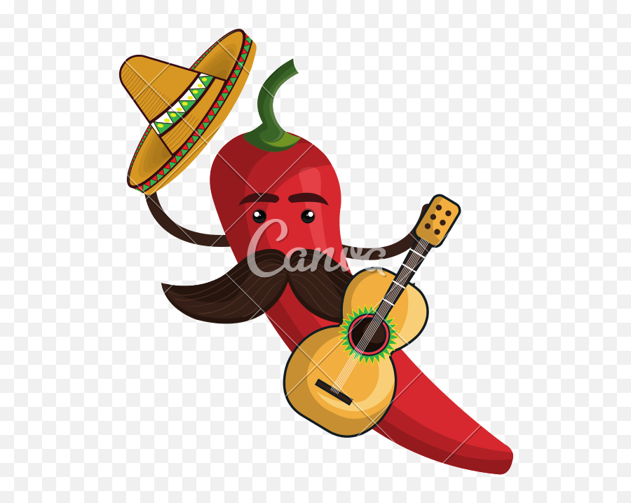 Pepper With Hat Icons Clipart - Spicy Gift Emoji,Chili Emoji