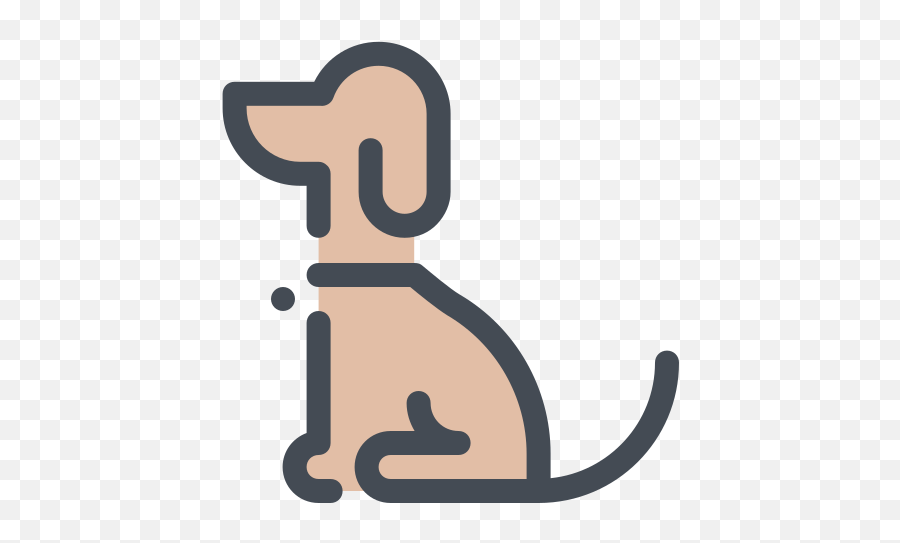 Dog Sit Icon - Free Download Png And Vector Google Emoji,Dog Emoji Text