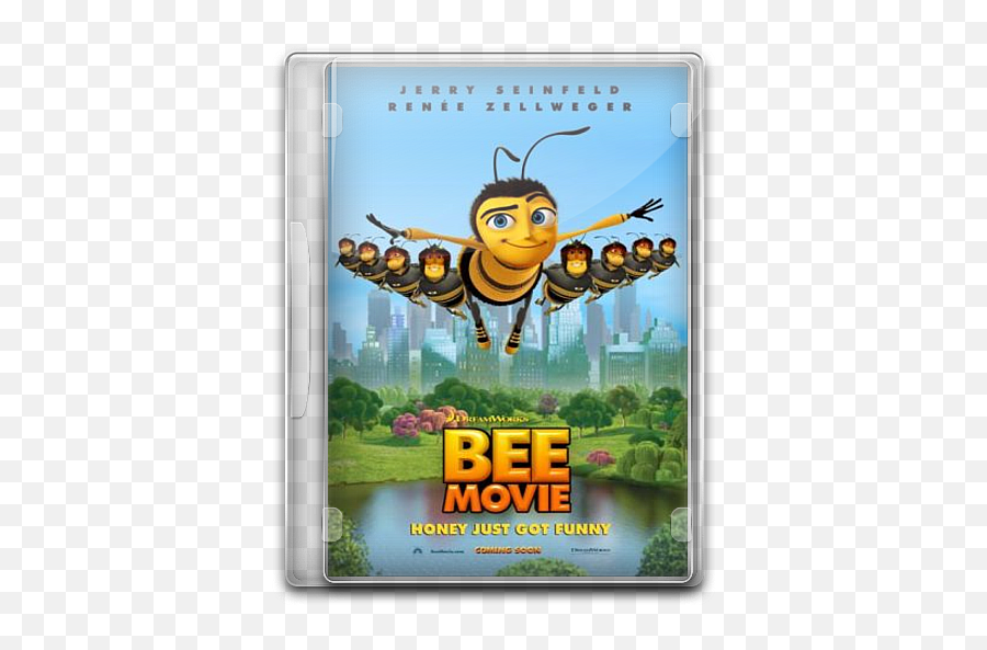 Bee Movie V4 Icon English Movie Iconset Danzakuduro - Bee Movie Poster Hd Emoji,The Green Hornet Emoji