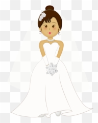 Image Of Wedding Clipart - Bride Highresolution PNG Dress Emoji