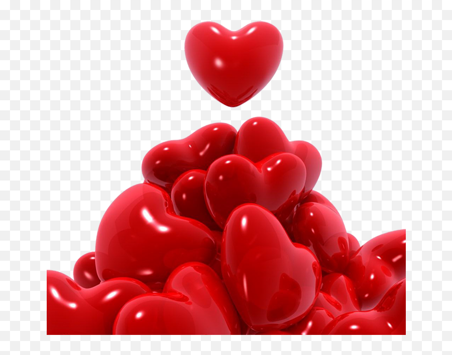 Dashing Heart Balloons Png Hd Dashing Heart Balloons Png - Transparent Background 3d Heart Png Emoji,Heart Emoji Balloon
