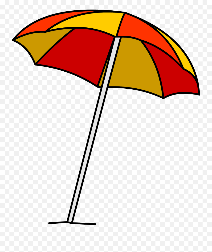 Umbrella Beach Burberry Clip Art - Umbrella Png Download Transparent Cartoon Beach Umbrella Emoji,Beach Umbrella Emoji