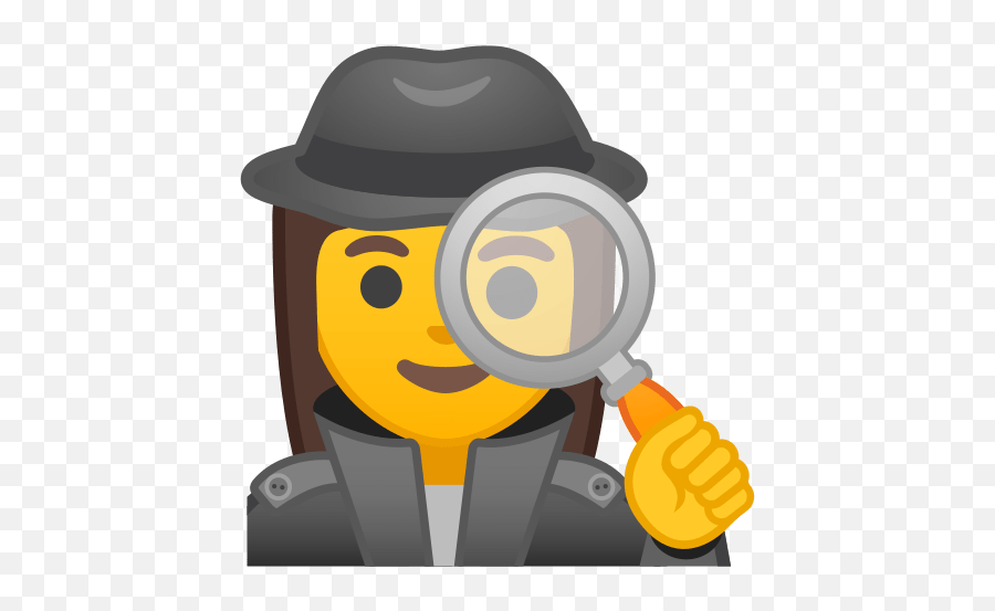 Woman Detective Emoji Meaning - Detective Emoji,Female Emoticon