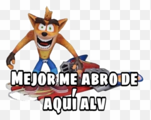 Crash Bandicoot Vijiti Kwa Whatsapp - Cartoon Emoji,Crash Bandicoot Emoji