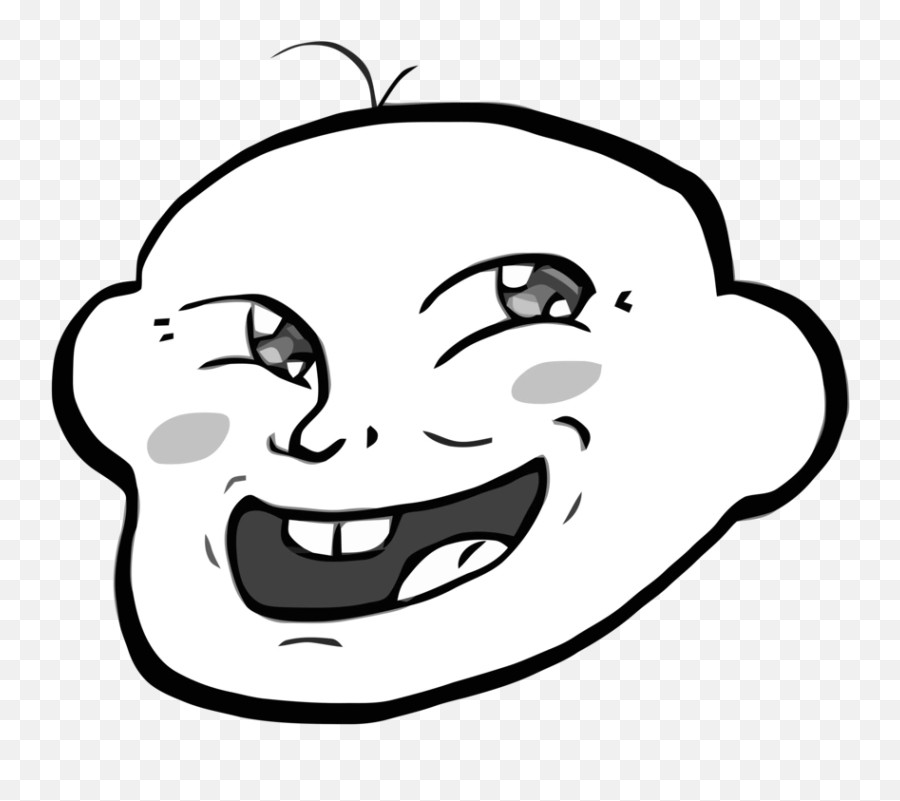 Trollface - Baby Troll Face Png Emoji,Trollface Emoji
