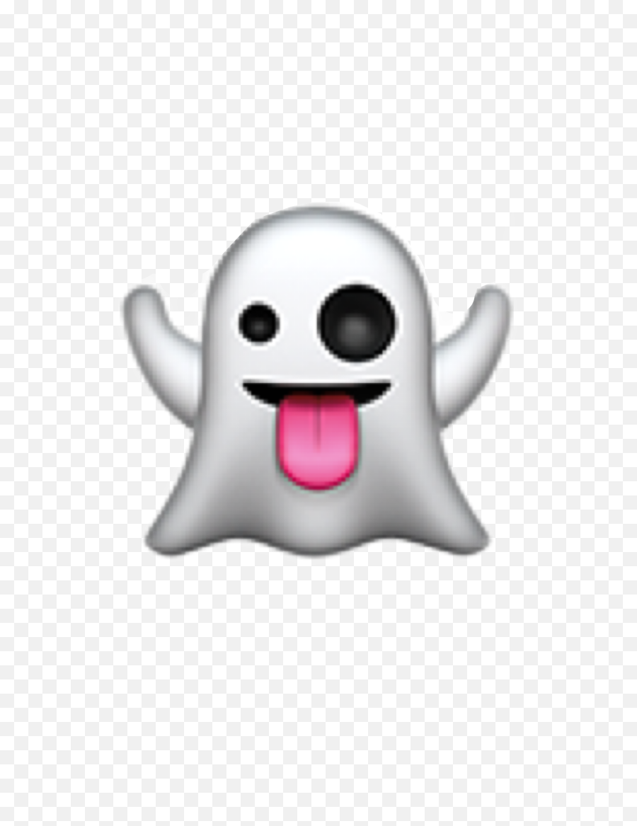 Emoji Ghost Geist Snapchat Freetoedit - Transparent Ghost Emoji,Snapchat Emoji Ghost