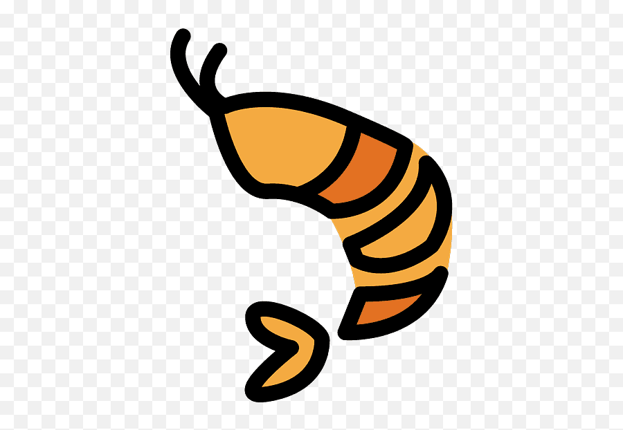 Shrimp Emoji Clipart - Big,Crab Emoji