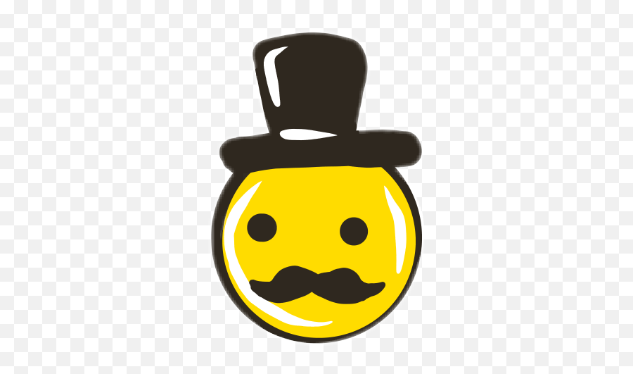 Popular And Trending Mustach Stickers Picsart - Happy Emoji,Mustache Emoji