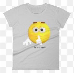 Be Quiet T - Short Sleeve Emoji
