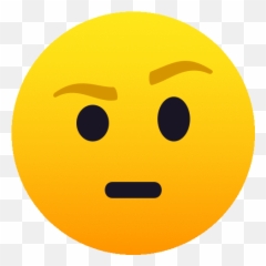 Face With Raised Eyebrow People Gif - Happy Emoji