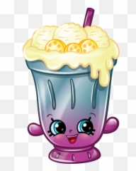 Briana Banana Smoothie - Shopkins Season 6 Briana Banana Smoothie Emoji,Smoothie Emoji