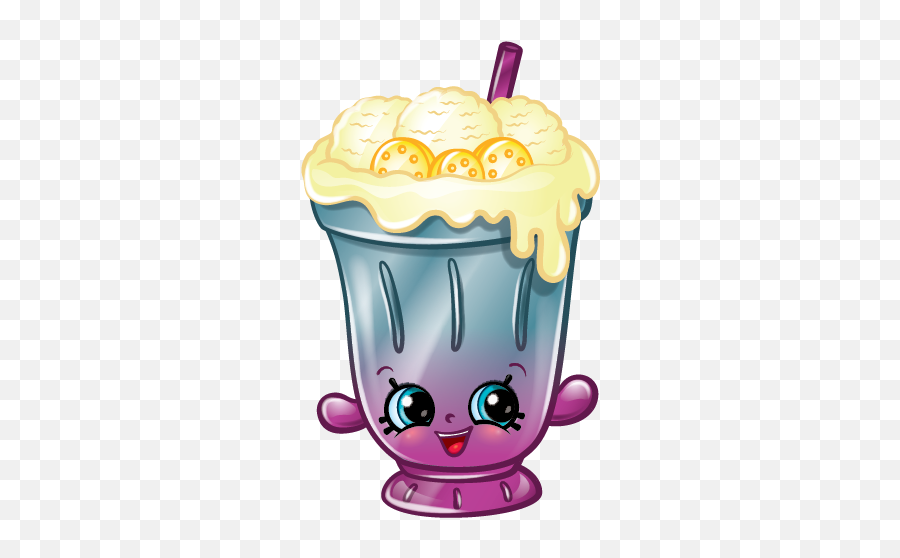 Briana Banana Smoothie - Shopkins Season 6 Briana Banana Smoothie Emoji,Smoothie Emoji