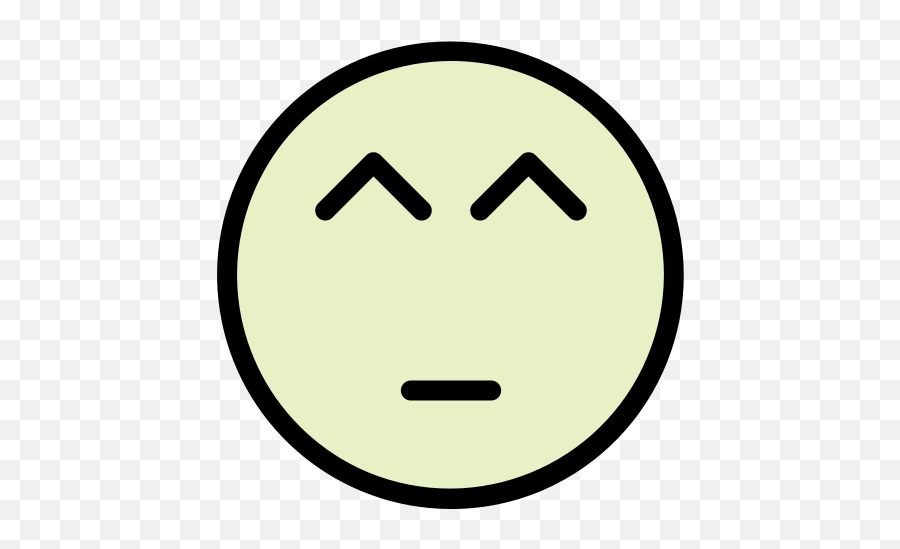 Circle Emoji,Embarassed Emoji