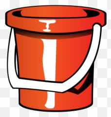 Sand Pail Vector Image - Bucket Clip Art Emoji