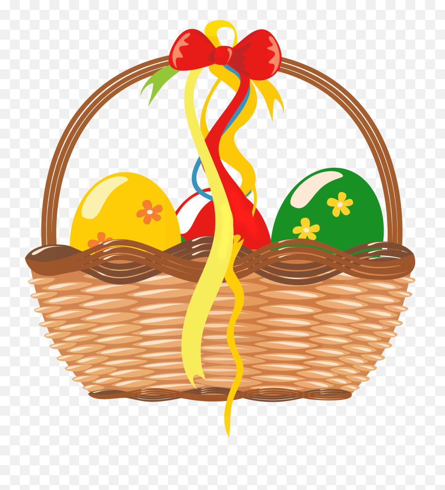 Free Easter Baskets Pictures Download - Baskets Cartoon Clipart Emoji,Easter Basket Emoji