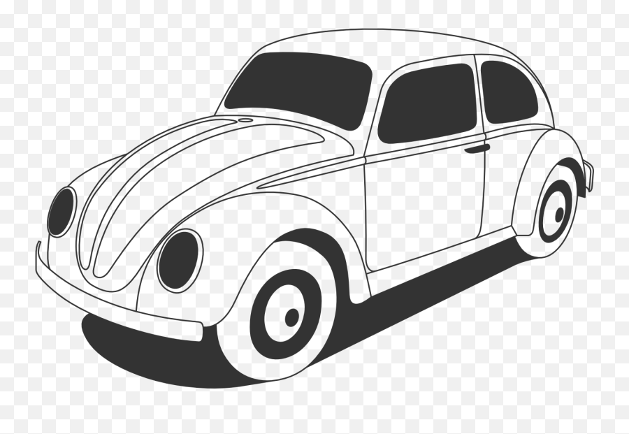 Jeep Clipart Orthographic Jeep - Vw Beetle Black And White Emoji,Jeep Emoticon
