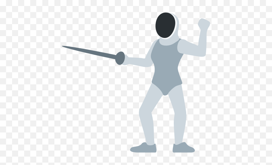 Fencer Emoji Meaning With Pictures - Fencing Emoji Png,Sword Emoji