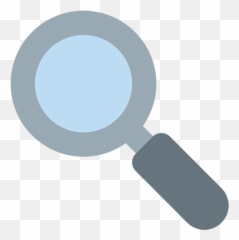 Left - Facebook Magnifying Glass Emoji,Find The Emoji Magnifying Glass